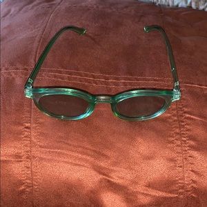 Green sunglasses